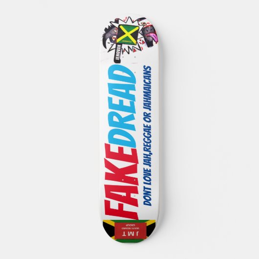 FAKE DREAD Skateboard (Voorkant)