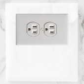 fake electrical outlet Sticker prank april Fools (Tas)
