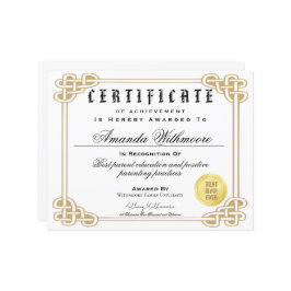 Fake en professionele diploma certificaat