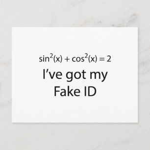 Fake ID Briefkaart