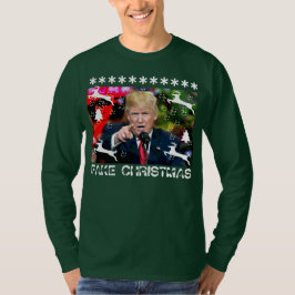 Fake Kerstmis Donald Trump Ugly Kerstmis Shirt 2