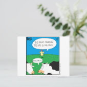 Fake Moos Zazzle Briefkaart (Staand voorkant)