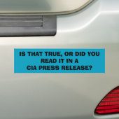 FAKE NEWS BUMPERSTICKER (Op auto)