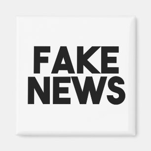 Fake News fashionable Post Truth Magneet