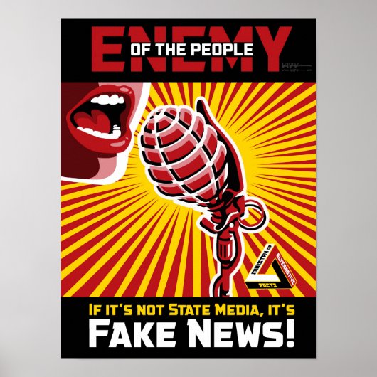 Fake News Poster (Voorkant)