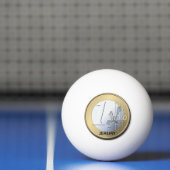 Fake Silver Euro Coin Pingpongballen (Net)