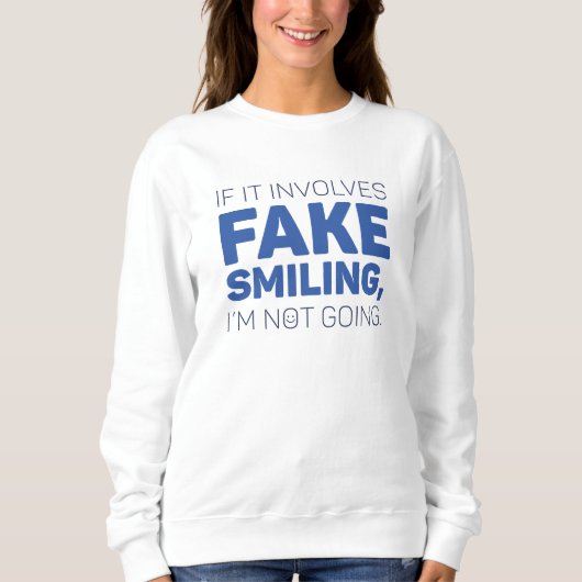 Fake Smiling Trui (Voorkant)