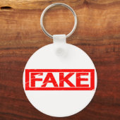 Fake Stamp Sleutelhanger (Achterkant)