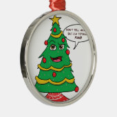 Fake Tree Metalen Ornament (Rechts)