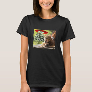 Fake UFO Agenda (donker) T-shirt