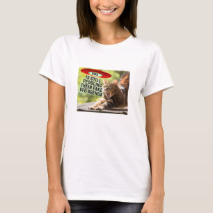 Fake UFO Agenda (licht) T-shirt