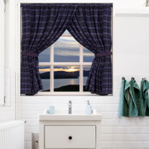 Fake Window: Evening Light in Schotland