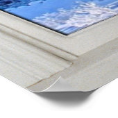 Fake Window Illusion - Poster de la scène de neige (Coin)