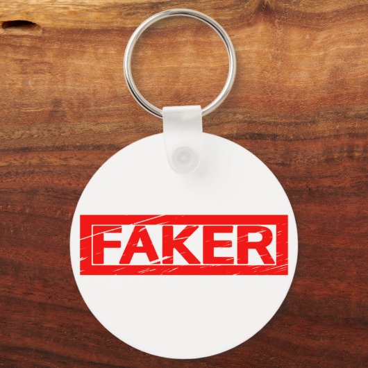 Faker Stamp Sleutelhanger (Voorkant)
