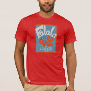 FaLa blok afdrukken T-shirt