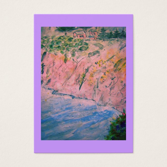 falaise côtière de californie (Devant)