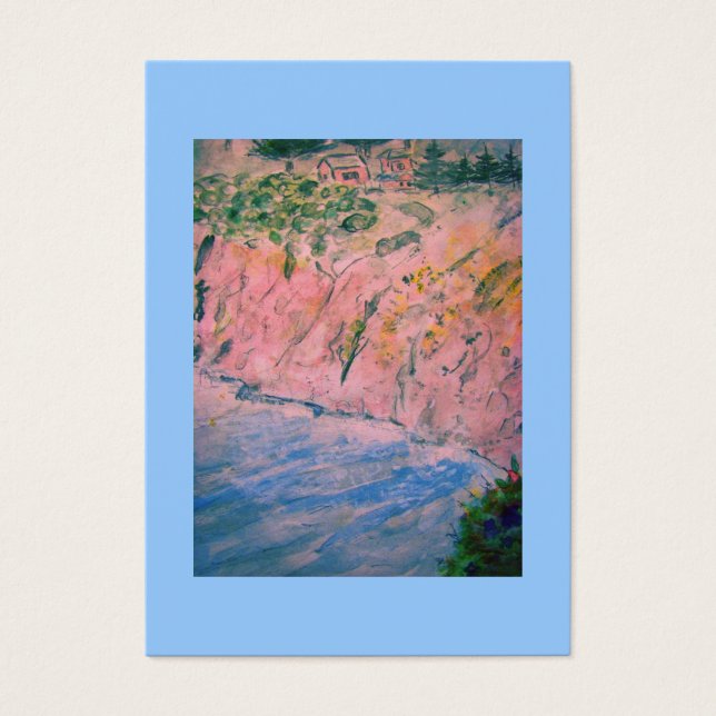 falaise côtière de californie (Devant)