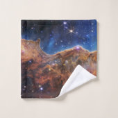 Falaises cosmiques Carina Nebula Space Webb Telesc (Gant de toilette)