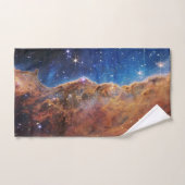 Falaises cosmiques Carina Nebula Space Webb Telesc (Serviette à main)