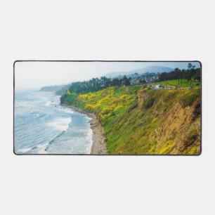 Falaises côtières de Californie   Tapis de bureau 