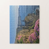 Falaises de Fleurs roses Moher, Irlande Puzzle (Vertical)