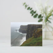 Falaises de la carte postale Moher (Debout devant)