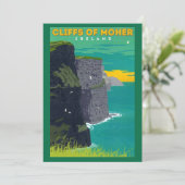 Falaises de Moher 5x7 Grande Carte Postale (Debout devant)