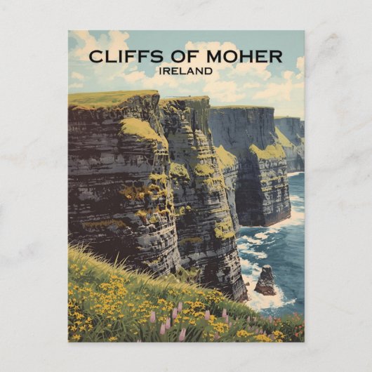 Falaises de Moher - Carte postale (Devant)