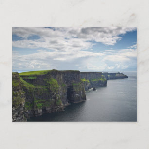 Falaises de Moher en Irlande carte postale