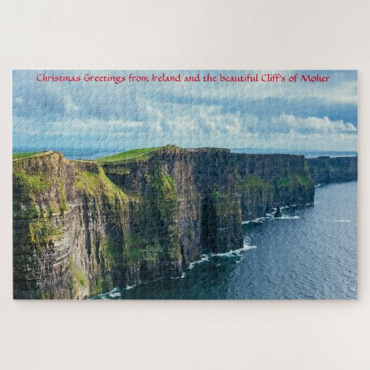 Falaises de Moher Irlande. Puzzle (Horizontal)