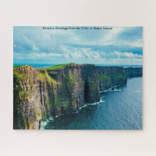 Falaises de Moher Irlande. Puzzle