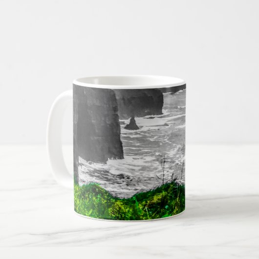 Falaises d'Irlande de Moher Coffee Mug (Devant gauche)