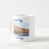 Falaises du coucher de soleil San Diego Mug (Devant gauche)