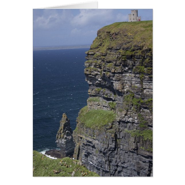 Falaises panoramiques de Moher et tour d'O'Brien (Devant)
