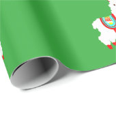 FaLaLa Llama Pattern Cadeaupapier (Rol Hoek)