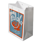 FaLaLa Medium Cadeauzakje (Achterkant Gekanteld)