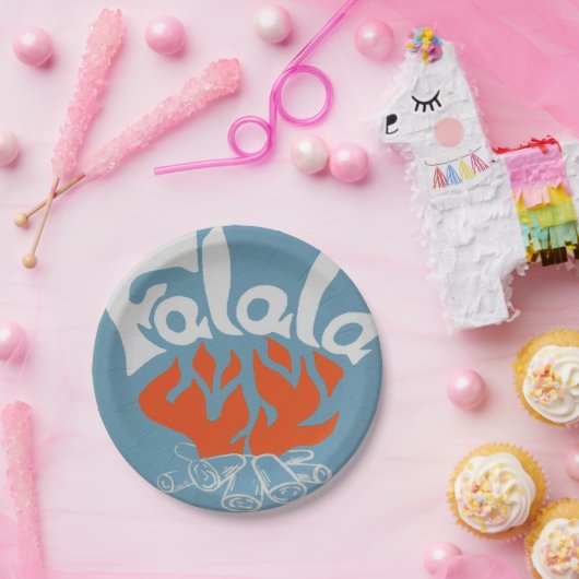 FaLaLa Papieren Bordje (Feest)