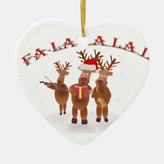 FALALA.png Keramisch Ornament (Voorkant)