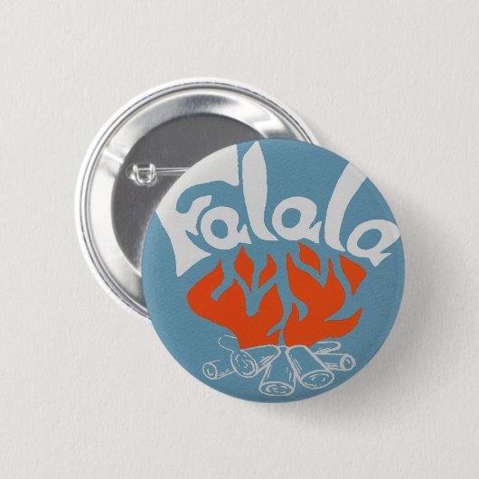 FaLaLa Ronde Button 5,7 Cm (Voorkant /achterkant)