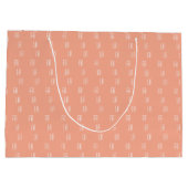 Falala rose avec nom personnalisé Sac cadeau (Dos)