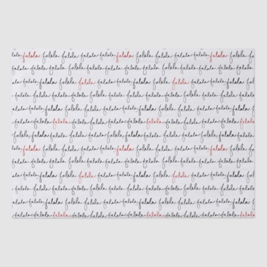 Falala Tissue Paper Tissuepapier (Voorkant)