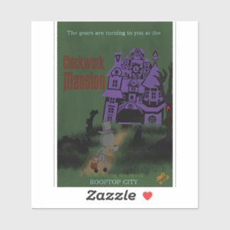 Falcn halloween 2020 Het Clockwork herenhuis Sticker