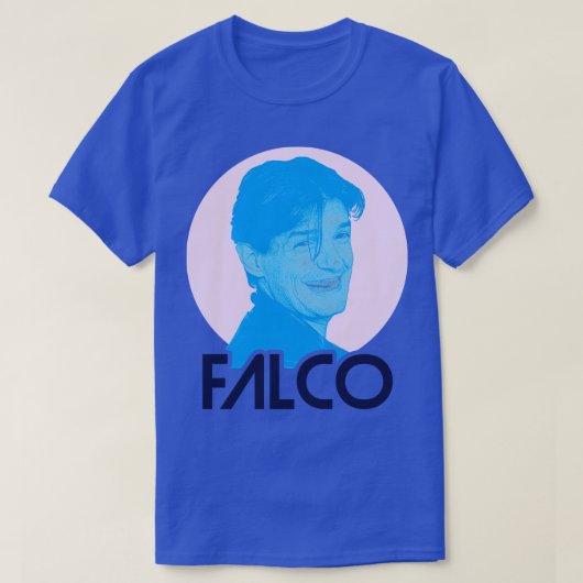 Falco Retro 80s Tribute T-shirt (Design voorkant)