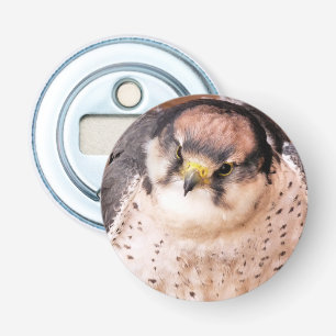 FALCON BIRD VAN PREY BUTTON FLESOPENER