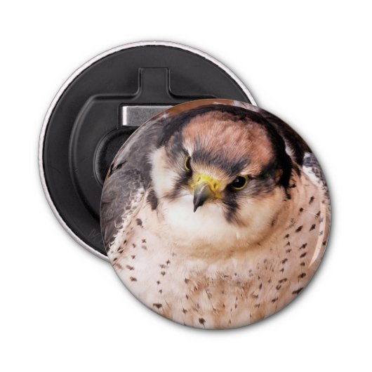 FALCON BIRD VAN PREY BUTTON FLESOPENER (Voorkant)