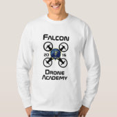 Falcon Drone Academy T-shirt (Voorkant)