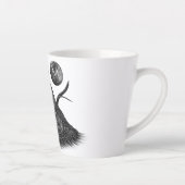 Falcon Full Moon Monogram Latte Mok (Rechts)