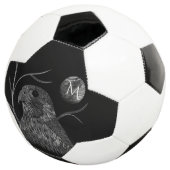 Falcon Full Moon Monogram zwart Voetbal (Drie kwart)