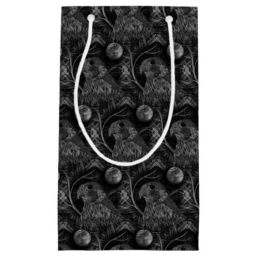 Falcon Full Moon Patroon Klein Cadeauzakje (Voorkant)