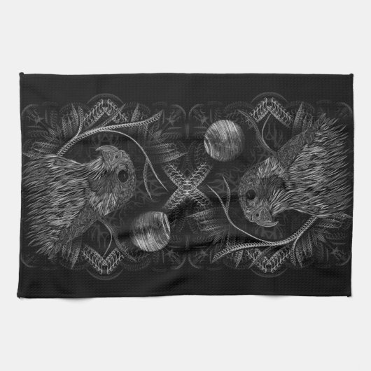 Falcon Full Moon Theedoek (Horizontaal)